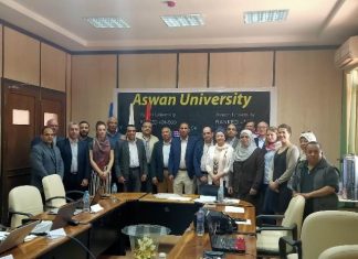 Predstavnici Odjela za akvakulturu na radionici u Egiptu