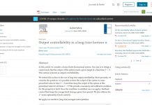 Znanstveni rad prof. dr. sc. Martina Lazara obavljen u časopisu Automatica