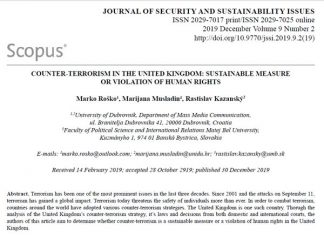 Counter-Terrorism in the United Kingdom: Sustainable measure or violation of human rights