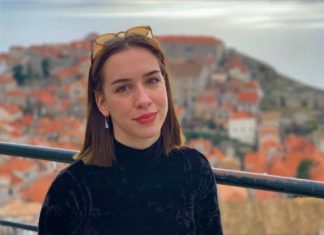 Anamarija Franjić, studentica 1. godine Sveučilišta u Dubrovniku