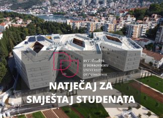 Otvoren Natječaj za smještaj studenata