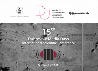 15. međunarodna znanstvena konferencija Dubrovački medijski dani na Odjelu za komunikologiju