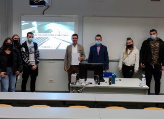 Gostujuće predavanje Nina Dubretića za Erasmus studente na Odjelu za ekonomiju i poslovnu ekonomiju