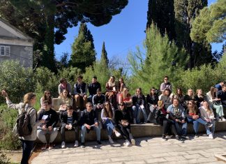 Meeting of History students from Dubrovnik and Zagreb