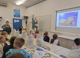 Učenici OŠ Lapad posjetili UNIDU u okviru projekta Blue-connect