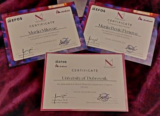 DUmystic team wins third place at Millennial Competition in Creative Industries in Osijek