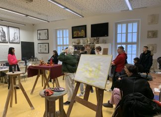 Pupils from the Zagreb Carpentry School visit Department of Arts and Restoration