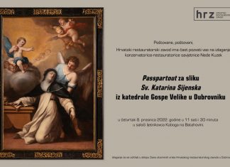 Open Doors’ Day of the Croatian Conservation Institute of the Department of Restoration of Dubrovnik