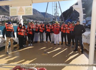 Studenti s Univerze u Ljubljani, Fakultet za pomorstvo in promet na brodu Naše more