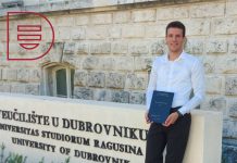 Jure Mandić, dobitnik Rektorove nagrade