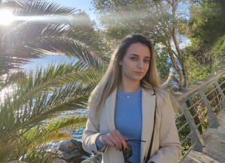 Emilija Garmaz, studentica prijediplomskog studija Hotelijerstvo, restoraterstvo i gastronomija