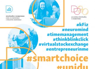 Odjel za ekonomiju i poslovnu ekonomiju organizira drugi #smartchoice#unidu