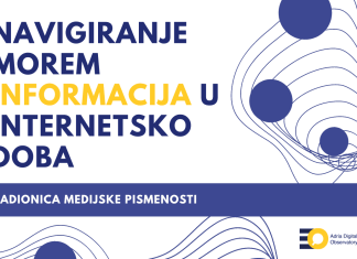 Navigiraj morem informacija u superizbornoj godini – prijavi se za edukaciju za građanke i građane u Dubrovniku
