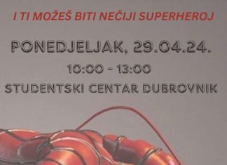 Studentska akcija dobrovoljnog darivanja krvi: I ti možeš biti nečiji superheroj!