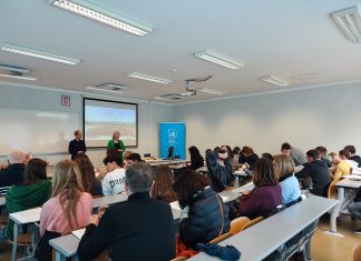 Učenici iz Hrvatske, Italije, Francuske i Rumunjske, u pratnji nastavnika i ravnatelja škola, posjetili Odjel za ekonomiju i poslovnu ekonomiju