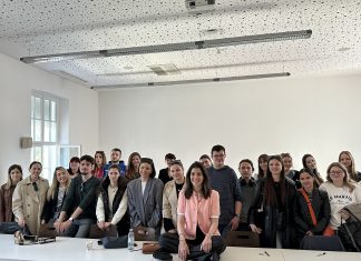 Posjet veleposlanice SAD-a u Hrvatskoj, Nathalie Rayes, Sveučilištu u Dubrovniku