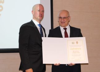Sveučilištu dodijeljena zahvalnica Hrvatskog liječničkog zbora- podružnice Dubrovnik