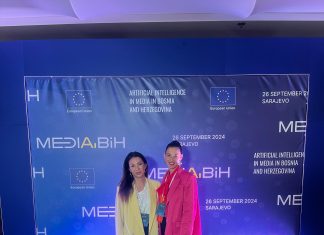 Predstavnice Odjela za komunikologiju sudjelovale na konferenciji ‘Umjetna inteligencija u medijskom sustavu Bosne i Hercegovine’