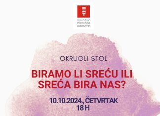 Okrugli stol ‘Biramo li sreću ili sreća bira nas?’ povodom obilježavanja Svjetskog dana mentalnog zdravlja
