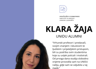 Alumni iskustvo- Klara Žaja