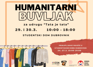 Četvrti Humanitarni buvljak u Dubrovniku – studenti u akciji!