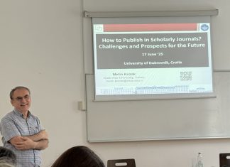 Ugledni znanstvenik i urednik prof. dr. sc. Metin Kozak održao radionicu s posebnim naglaskom na asistente i mlađe istraživače