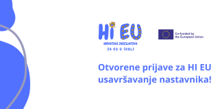 Otvorene prijave za HI EU projekt: stručno usavršavanje za nastavnike o Europskoj uniji
