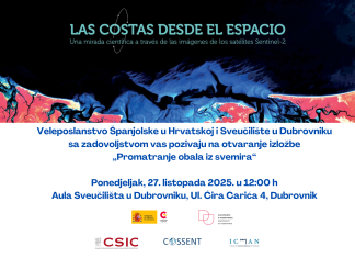 Sveučilište u Dubrovniku domaćin međunarodne izložbe „Promatranje obala iz svemira: znanstveni pogled na obale pomoću snimki sa satelita Sentinel-2“