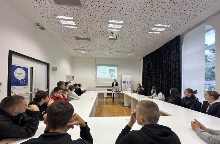 Students of the Dubrovnik School of Economics and Trade participated in the HI EU workshop on cultural awareness