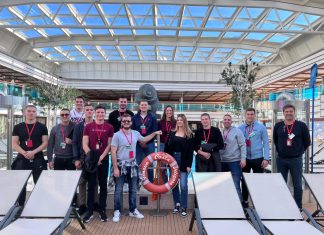 Posjeta studenata prijediplomskog studija Nautika brodu Costa Deliziosa