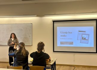 Radionica „Učenje bez muke“ održana za studente Sveučilišta u Dubrovniku