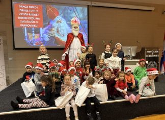 Djeca iz DV Radost posjetila Sveučilište u Dubrovniku povodom blagdana sv. Nikole