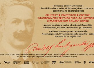 Noć muzeja 2026.: Izložba o stambenoj arhitekturi Rudolfa Lubynskoga u Auli Sveučilišta u Dubrovniku