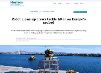 Article on SeaClear2.0 Published in Horizon Magazine