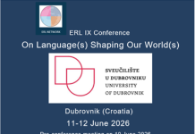 9th International Pedagogical and Linguistic Conference ERL „ON LANGUAGE(S) SHAPING OUR WORLD(S)“