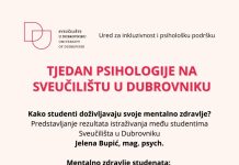 Sveučilište u Dubrovniku obilježava Tjedan psihologije