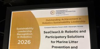 SeaClear 2.0 Recognized for Contribution to Sustainable Robotics at the European Robotics Forum 2026