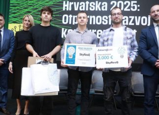 Otvorene prijave za Student Digi Awards 2026: traže se najperspektivniji mladi inovatori u Hrvatskoj Pobjednici prošlogodišnjeg izdanja natječaja Student Digi Award / Damjan Tadic/Cropix