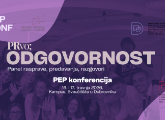 ČETVRTO IZDANJE PEP KONFERENCIJE Studenti ponovno okupljaju stručnjake i profesionalce koji će odgovoriti na sva pitanja o odgovornom komuniciranju