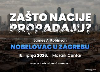 Nobelovac James A. Robinson na Adria Business Forumu 2026 uz akademsko partnerstvo Sveučilišta u Dubrovniku