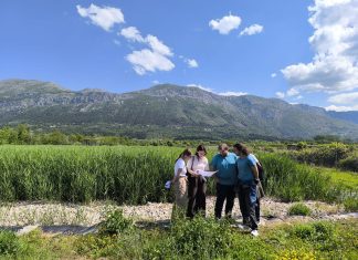 Terenska nastava studenata diplomskog studija Mariculture u Konavlima