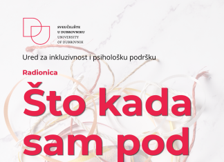 ‘Što kad sam pod stresom?’: Tjedan psihologije na Sveučilištu u Dubrovniku