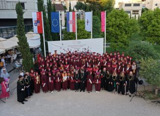 Svečano promovirani studenti Sveučilišta u Dubrovniku