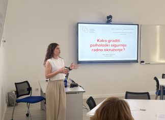 Održana radionica „Kako graditi psihološki sigurnije radno okruženje?“