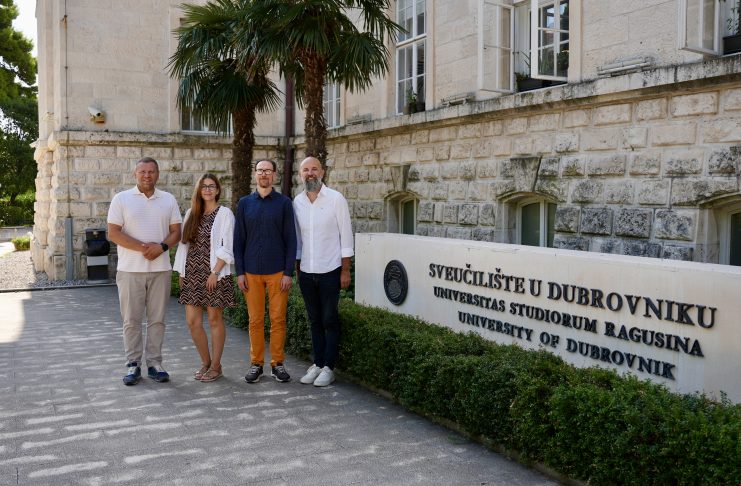 Polish Researchers Visit the University of Dubrovnik and Deliver a Lecture on European Security