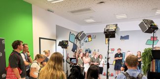 Students from Denmark’s UCL University College Visit the Faculty of Media and Public Relations