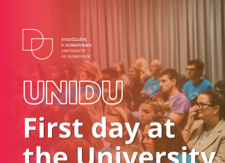 First Day at the University
