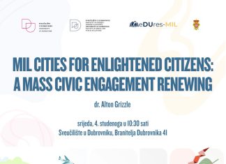 Globalni tjedan medijske i informacijske pismenosti: UNESCO-ovo predavanje na Sveučilištu u Dubrovniku